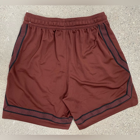 Nike Fly Men’s Basketball Swoosh Crossover Shorts Size Small Rare red/brown - Picture 11 of 13